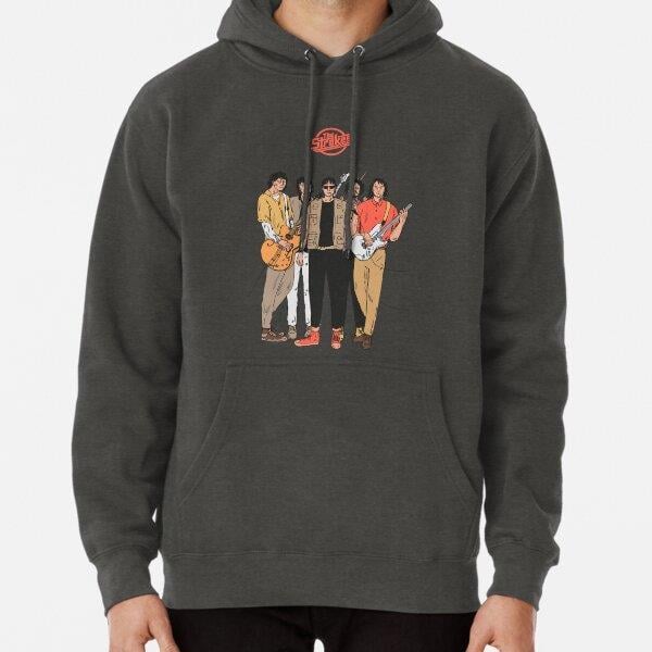 The Strokes Tasarım Baskılı Kapşonlu Sweatshirt