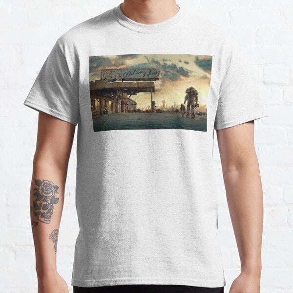 The Wanderer  Tasarım Baskılı Tişört (Rahat kalıp t-shirt)