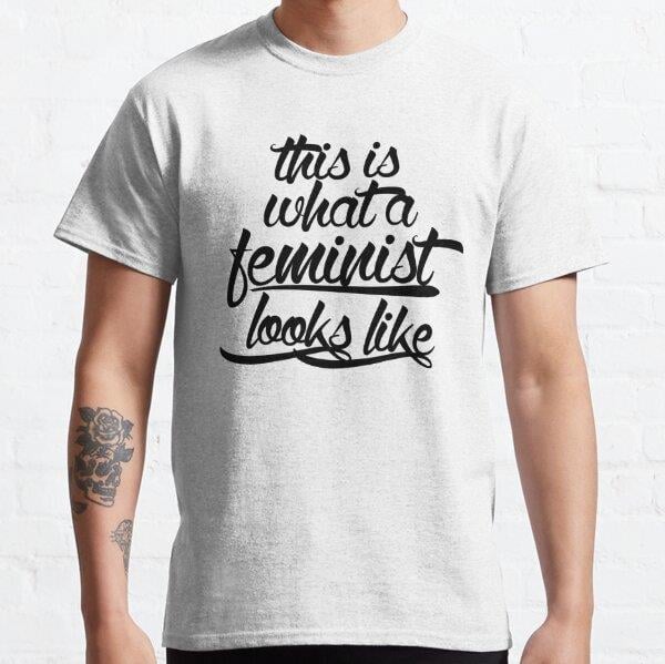 This is what a feminist looks like Tasarım Baskılı Tişört (Bol kesim t-shirt)