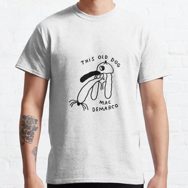 this old dog Tasarım Baskılı Tişört (Rahat Kalıp T-shirt)