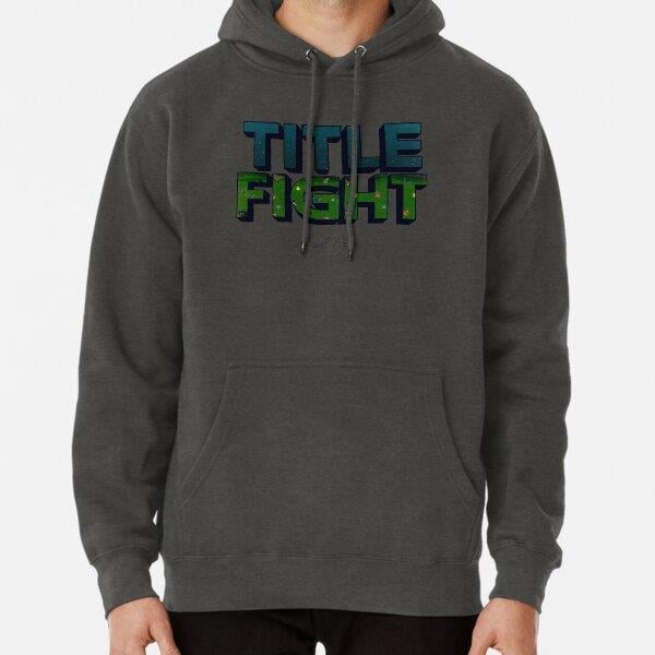 TITLE FIGHT BAND Tasarım Baskılı Kapşonlu Sweatshirt