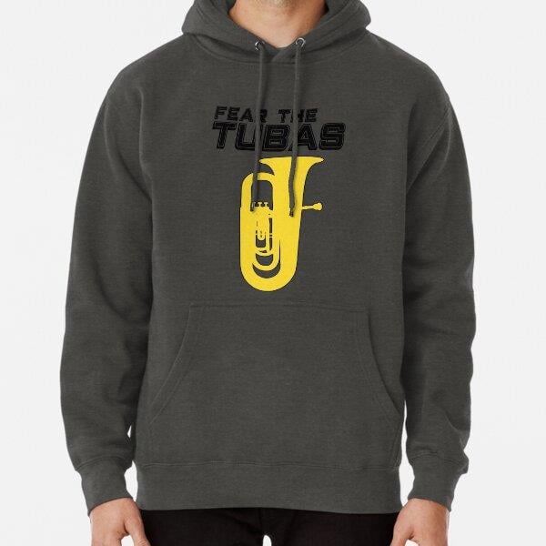 Tuba - Fear the tubas - funny marching band/ concert band design Tasarım Baskılı Kapşonlu Sweatshirt