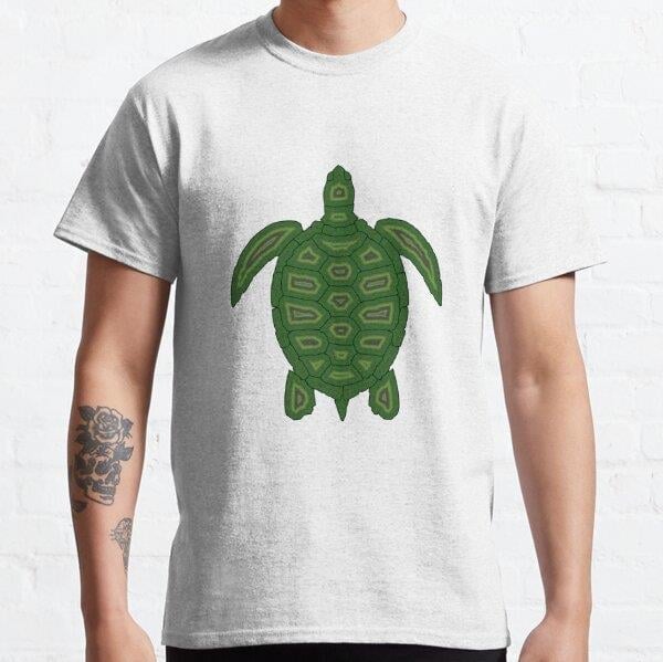 Turtle - Legendary Animals Tasarım Baskılı Tişört (Bol kesim t-shirt)