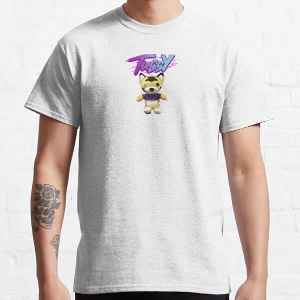 Tussy games tiger Tasarım Baskılı Unisex Tişört (Bol kalıp t-shirt)