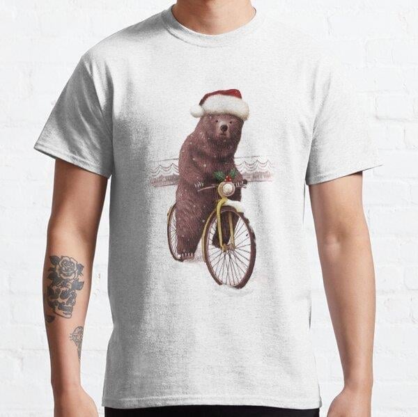 Unisex A Barnabus Christmas Baskılı T-Shirt (Rahat Kalıp Tişört)