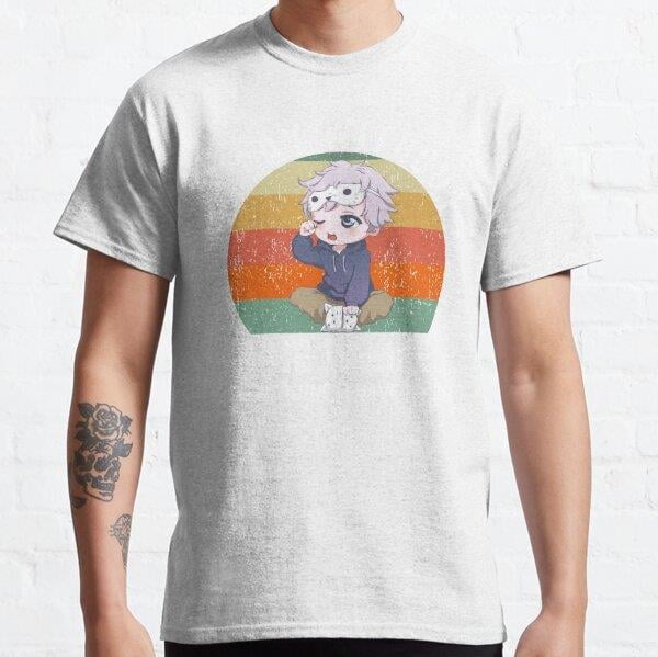 Unisex A Day Without Anime Is Like Just Kidding Tasarım Baskılı T-Shirt (Rahat Kalıp Tişört)