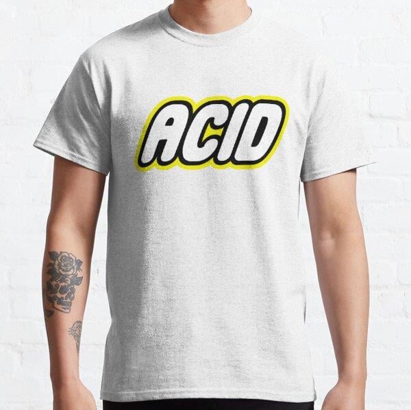 Unisex Acid II Baskılı T-Shirt (Rahat Kalıp Tişört)