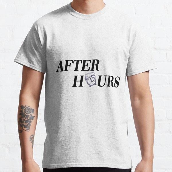 Unisex After Hours Cinema Baskılı T-Shirt (Rahat Kalıp Tişört)