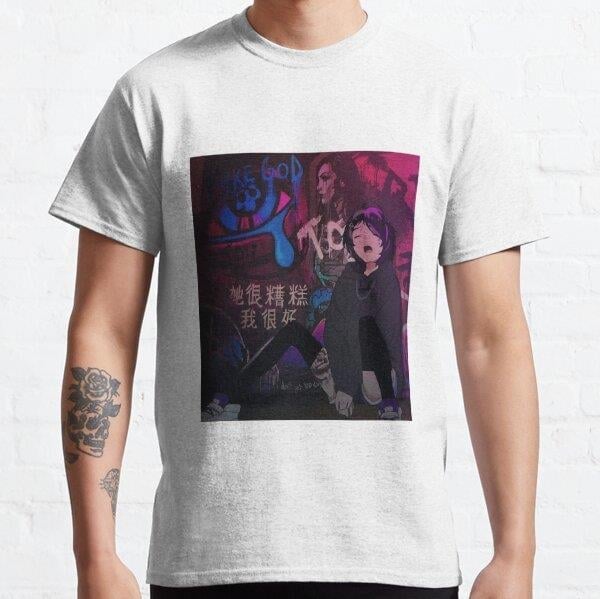 Unisex Ai Ohto - Wonder egg priority Tasarım Baskılı T-Shirt (Rahat Kalıp Tişört)