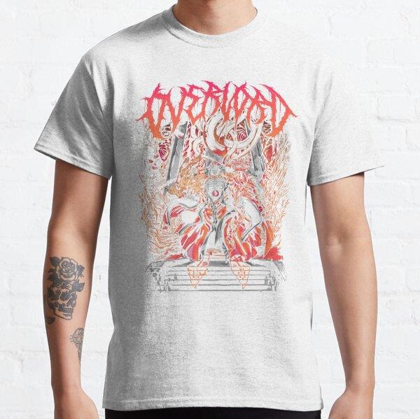 Unisex Ainz Ooal Gown Hardrock Metal art Tasarım Baskılı T-Shirt (Rahat Kalıp Tişört)