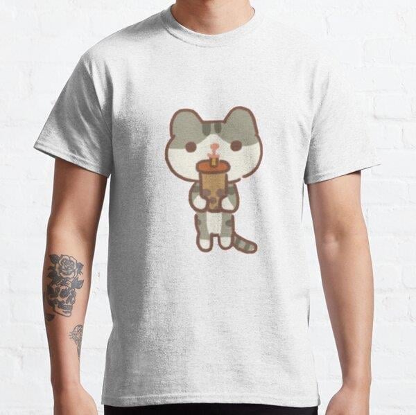 Unisex Animal Restaurant - Temp Worker Yolky Baskılı T-Shirt (Rahat Kalıp Tişört)