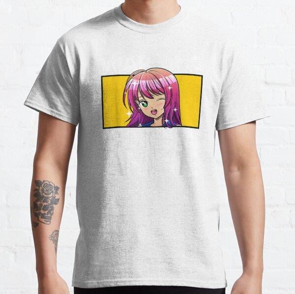 Unisex Anime Art For Women Teen Girls Men Anime Merch Anime Lovers Tasarım Baskılı T-Shirt (Rahat Kalıp Tişört)