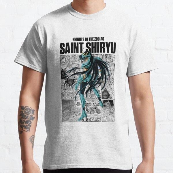 Unisex Anime Casual Scorpio Milo Tasarım Baskılı T-Shirt (Rahat Kalıp Tişört)
