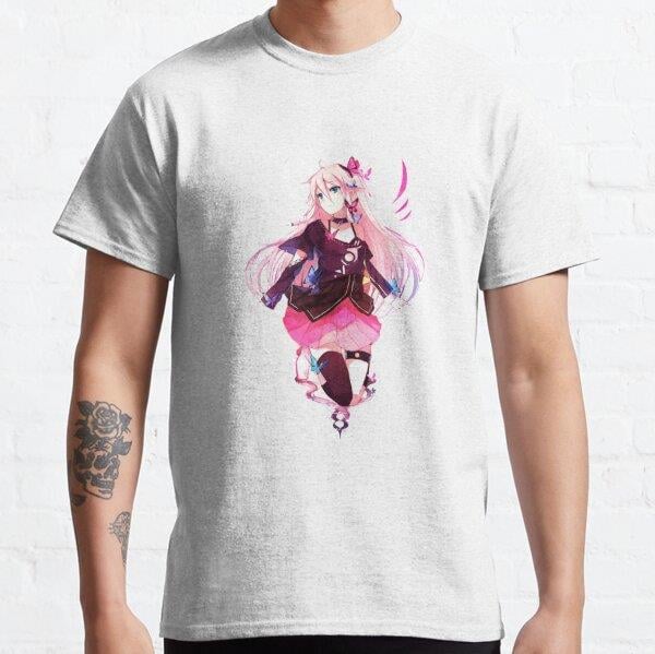 Unisex Anime Chan Tasarım Baskılı T-Shirt (Rahat Kalıp Tişört)