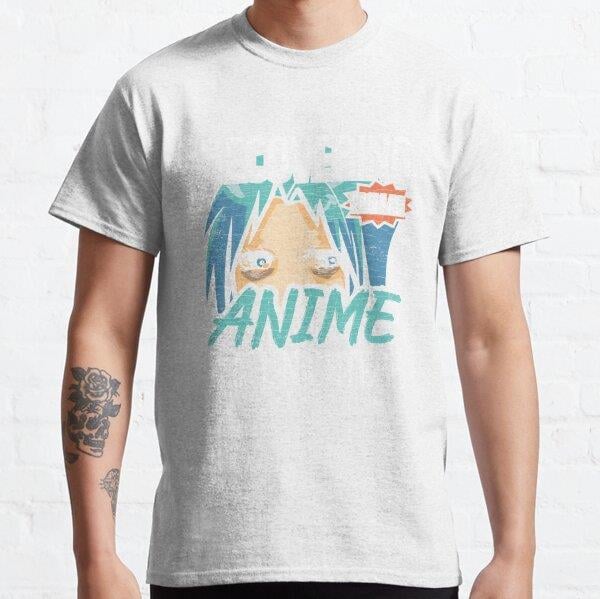 Unisex Anime Watcher Manga Tasarım Baskılı T-Shirt (Rahat Kalıp Tişört)
