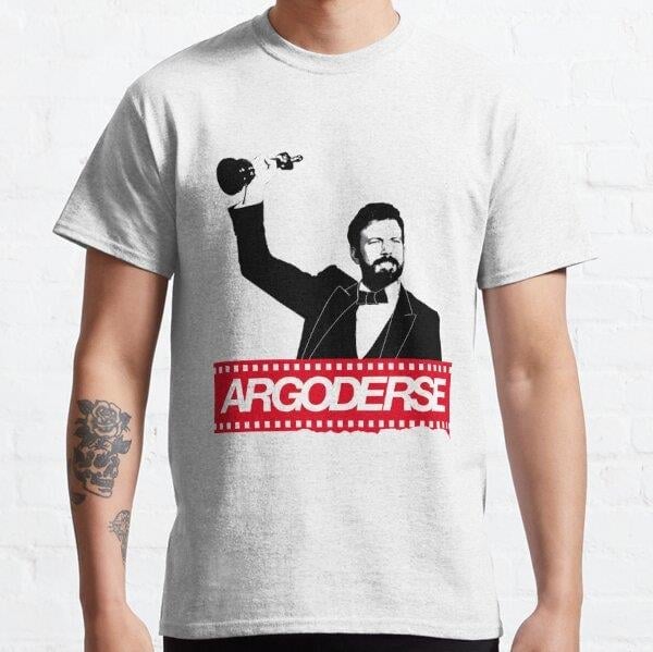 Unisex ARGODERSE Baskılı T-Shirt (Rahat Kalıp Tişört)