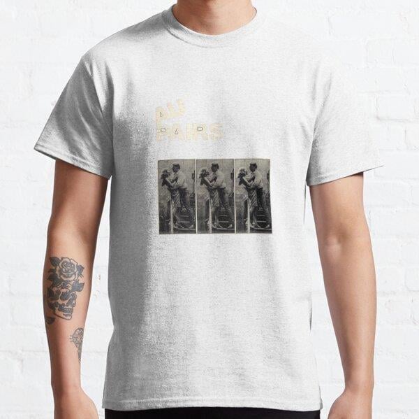 Unisex Au Pairs Baskılı T-Shirt (Rahat Kalıp Tişört)