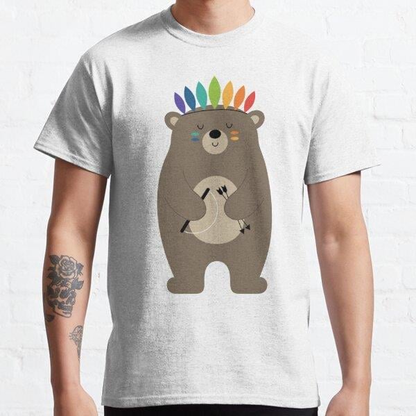 Unisex Be Brave Baskılı T-Shirt (Rahat Kalıp Tişört)