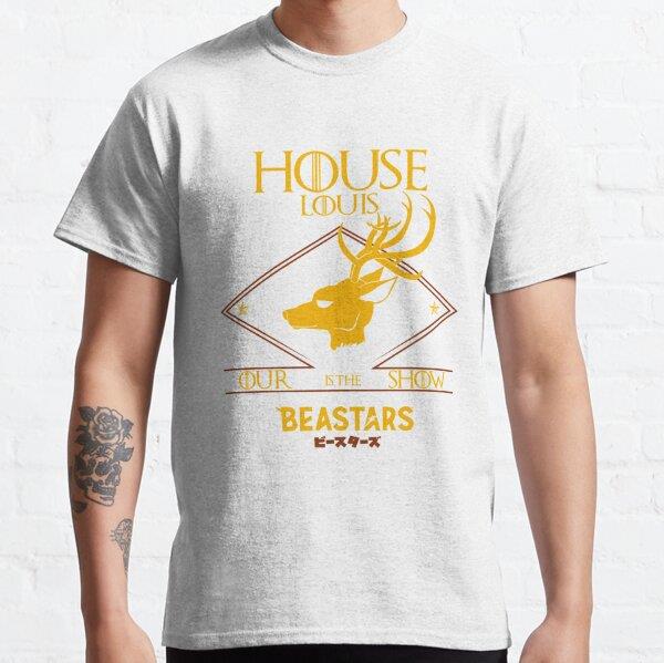 Unisex BEASTARS: LOUIS Tasarım Baskılı T-Shirt (Rahat Kalıp Tişört)