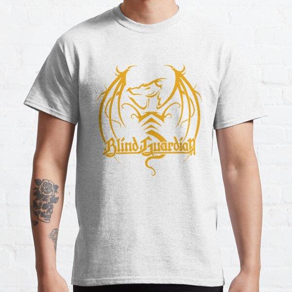 Unisex Blind Guardian Baskılı T-Shirt (Rahat Kalıp Tişört)