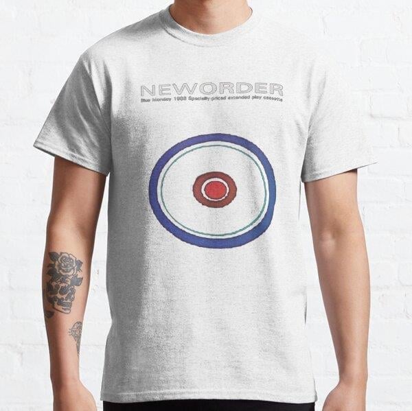 Unisex Blue Monday>>>new simple,new vintage,new,retro,new,jadul,new youtbe,new tiktok Baskılı T-Shirt (Rahat Kalıp Tişört)