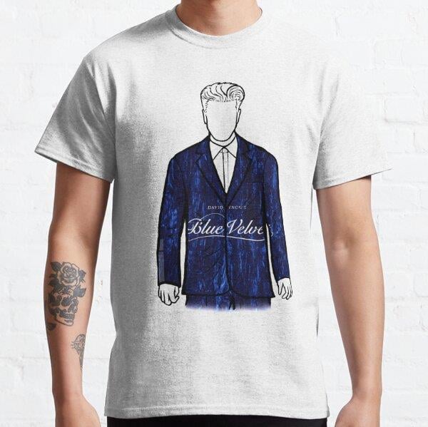 Unisex Blue Velvet directed by David Lynch Baskılı T-Shirt (Rahat Kalıp Tişört)