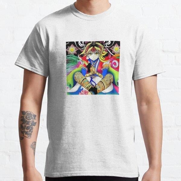 Unisex Bollywood Anime Starlets Tasarım Baskılı T-Shirt (Rahat Kalıp Tişört)