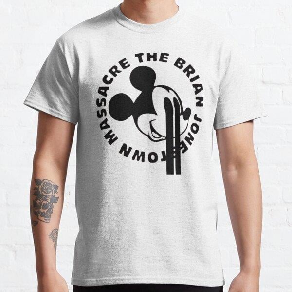 Unisex Brian Jonestown Massacre Baskılı T-Shirt (Rahat Kalıp Tişört)
