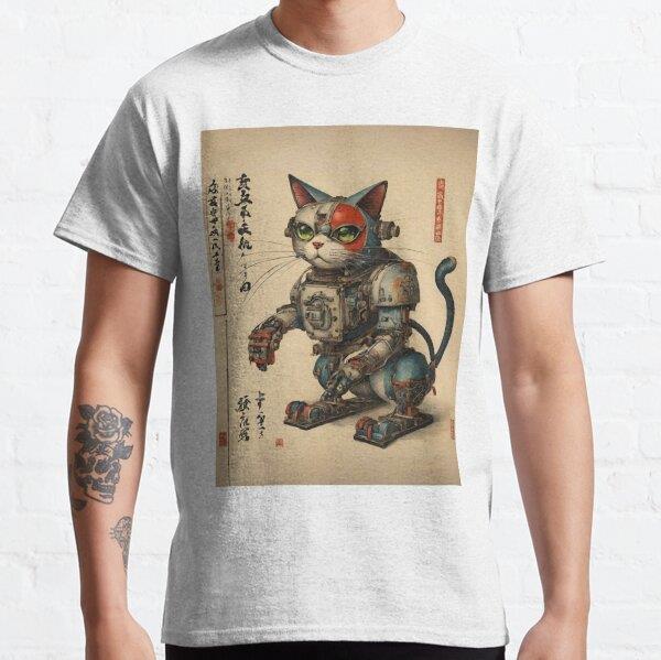 Unisex Cat anime (ep.126) Tasarım Baskılı T-Shirt (Rahat Kalıp Tişört)