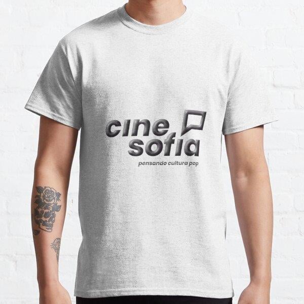 Unisex Cine Sofia Cinema + Filosofia 3D Baskılı T-Shirt (Rahat Kalıp Tişört)