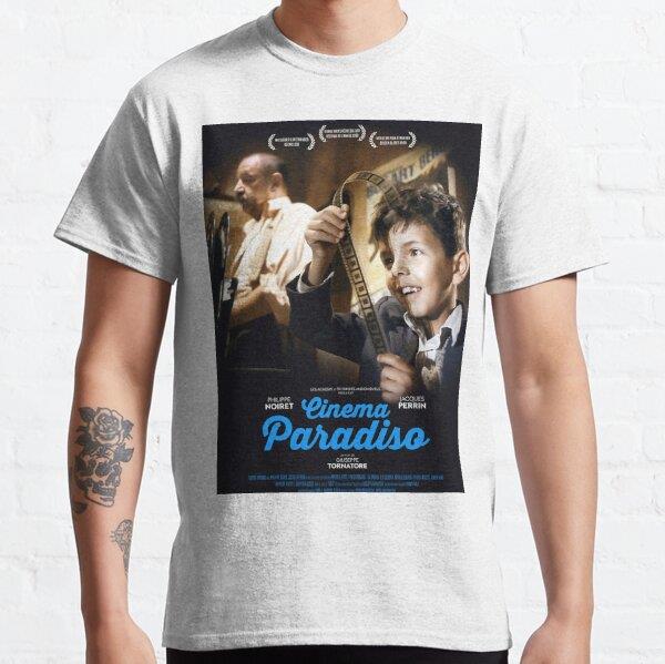 Unisex Cinema Paradise Baskılı T-Shirt (Rahat Kalıp Tişört)