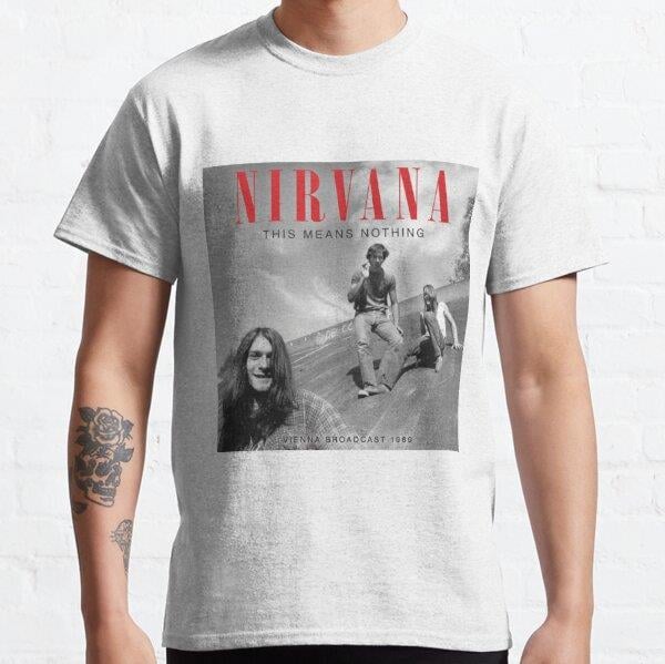 Unisex classic legend rock band gruge music Baskılı T-Shirt (Rahat Kalıp Tişört)