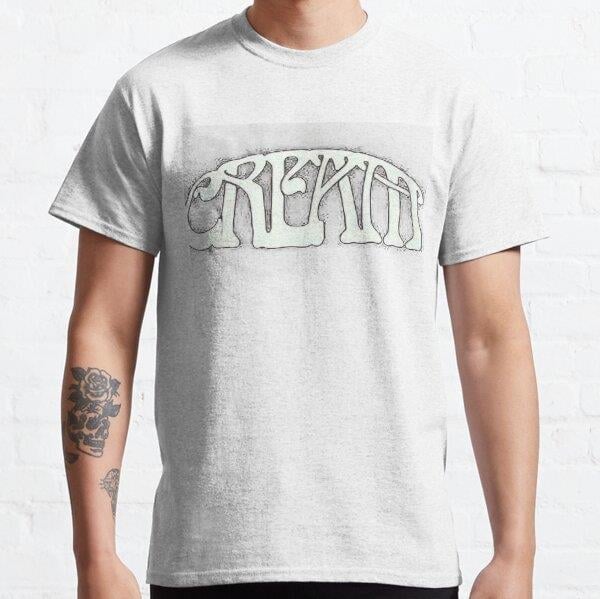 Unisex cream band simple, cream band funny, cream band disco, cream band alternative, cream band trend Baskılı T-Shirt (Rahat Kalıp Tişört)