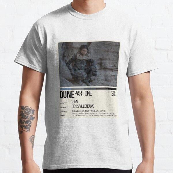 Unisex Dune Part One Poster - Chani Baskılı T-Shirt (Rahat Kalıp Tişört)