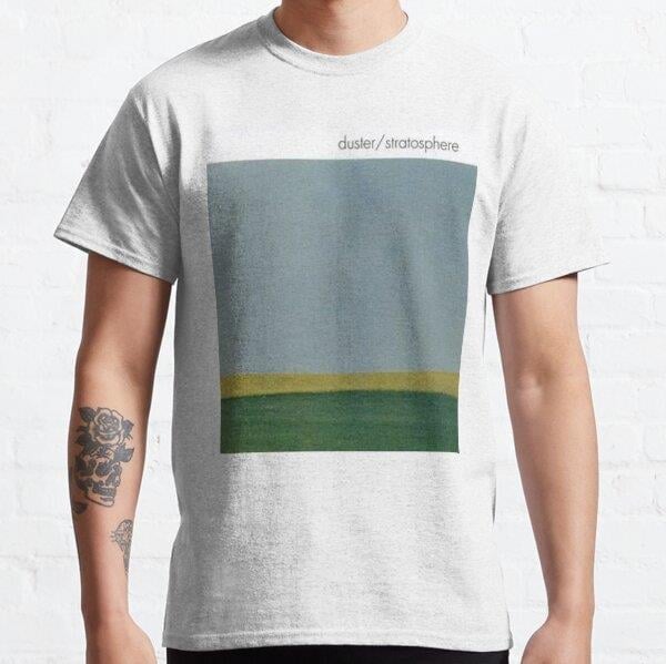Unisex Duster Rock Band Baskılı T-Shirt (Rahat Kalıp Tişört)