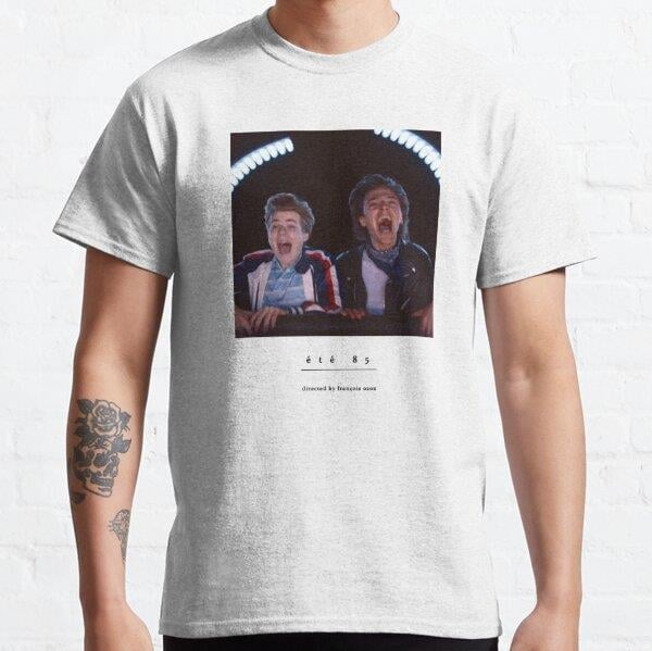 Unisex Ete 85 (Francois Ozon) Summer 85 French cinema, France Baskılı T-Shirt (Rahat Kalıp Tişört)