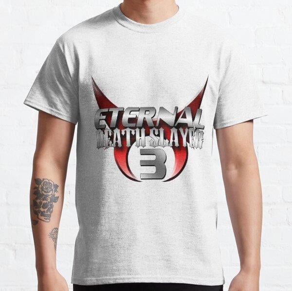 Unisex Eternal Death Slayer 3 Baskılı T-Shirt (Rahat Kalıp Tişört)
