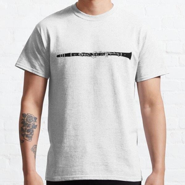 Unisex Funny Clarinet Marching Band Is Easy Marching Band Player  Baskılı T-Shirt (Rahat Kalıp Tişört)