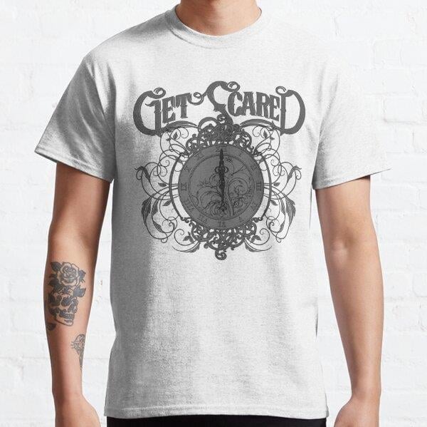 Unisex Get Scared - Demons Recreation Baskılı T-Shirt (Rahat Kalıp Tişört)