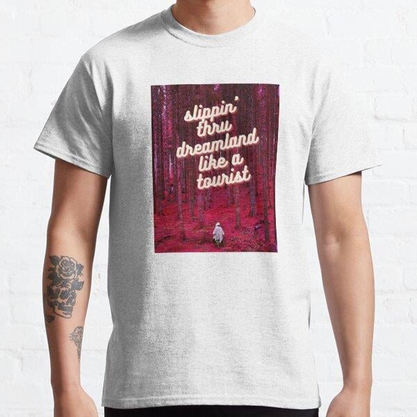Unisex glass animals dreamland Baskılı T-Shirt (Rahat Kalıp Tişört)
