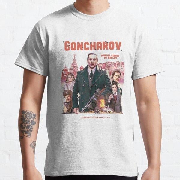 Unisex Goncharov V2 Baskılı T-Shirt (Rahat Kalıp Tişört)