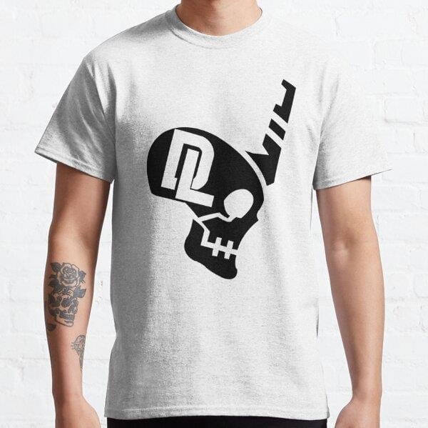 Unisex Gundam Thunderbolt - Living Dead Division (Black) Tasarım Baskılı T-Shirt (Rahat Kalıp Tişört)