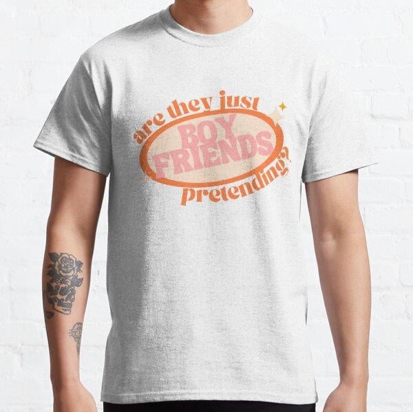 Unisex harrys house boyfriends Baskılı T-Shirt (Rahat Kalıp Tişört)