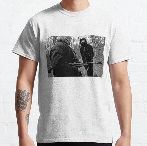 Unisex I support Hunt Saboteurs Baskılı T-Shirt (Rahat Kalıp Tişört)