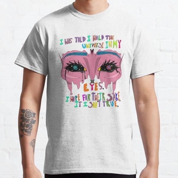 Unisex in mdsy efjhs Baskılı T-Shirt (Rahat Kalıp Tişört)