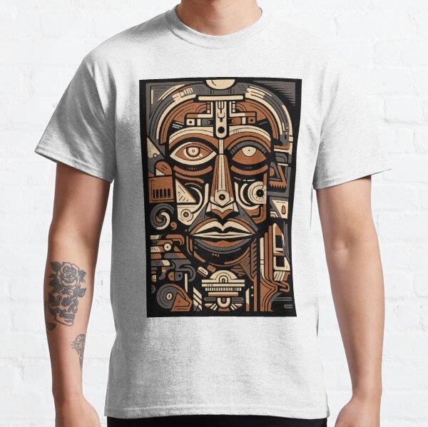 Unisex Inca Remnants Baskılı T-Shirt (Rahat Kalıp Tişört)