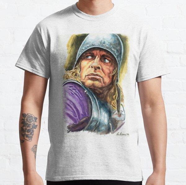 Unisex Klaus Kinski, Aguirre the Wrath of God, painting movie poster Baskılı T-Shirt (Rahat Kalıp Tişört)