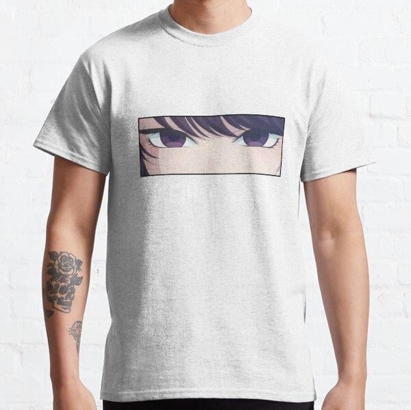 Unisex Komi Cant Communicate - Komi San Tasarım Baskılı T-Shirt (Rahat Kalıp Tişört)
