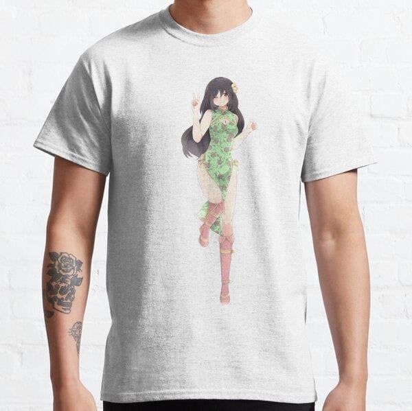 Unisex Kong Mei Tasarım Baskılı T-Shirt (Rahat Kalıp Tişört)