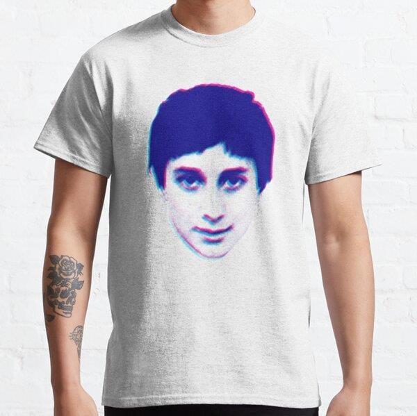 Unisex korine Baskılı T-Shirt (Rahat Kalıp Tişört)